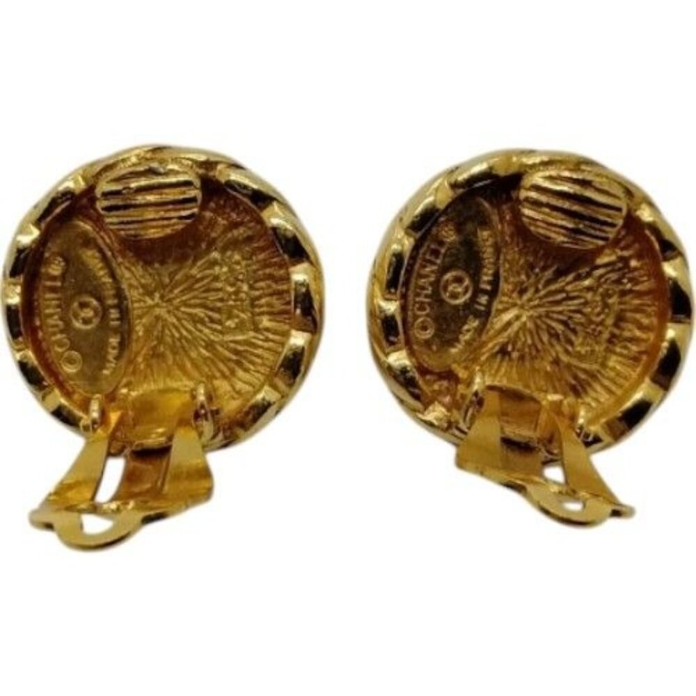 551231BJ (S3) Chanel Earrings Gold Metal - Picture 3 of 8